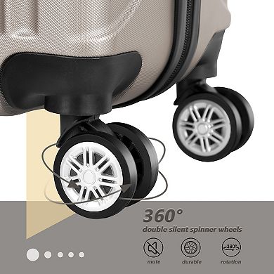 Hikolayae Horizon 5-Piece Hardside Spinner Luggage Set