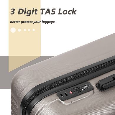 Hikolayae Horizon 5-Piece Hardside Spinner Luggage Set