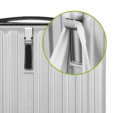 Hikolayae Value Pack 2-Piece Hardside Spinner Luggage Set