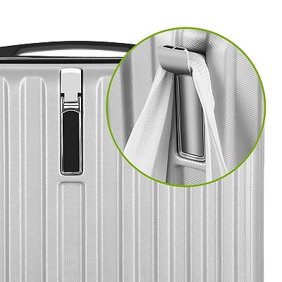 Hikolayae Value Pack 2-Piece Hardside Spinner Luggage Set
