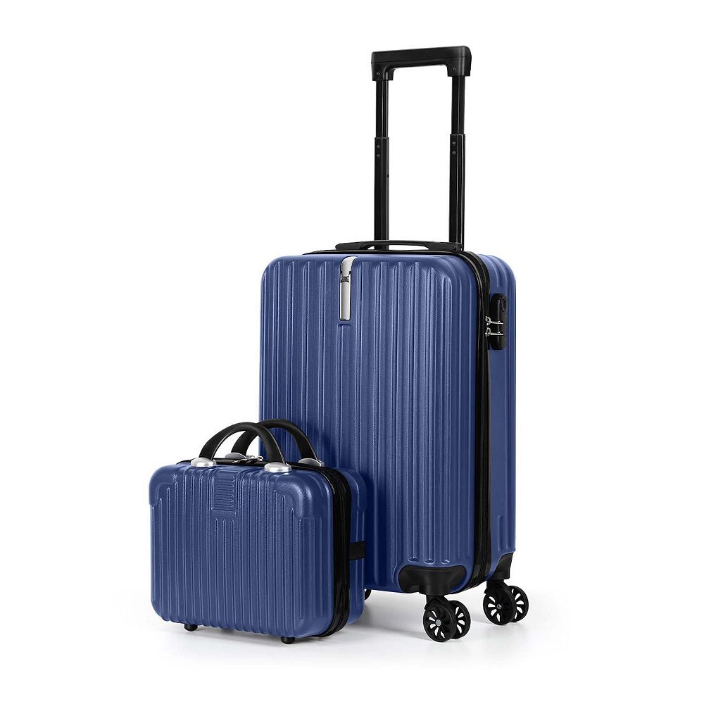 $hi￡∮iё Hikolayae Value Pack 2-Piece Hardside Spinner Luggage Set