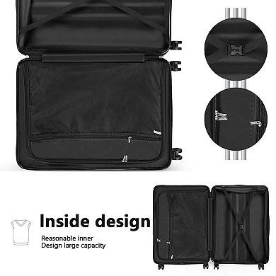 Hikolayae Horizon 3-Piece Hardside Spinner Luggage Set