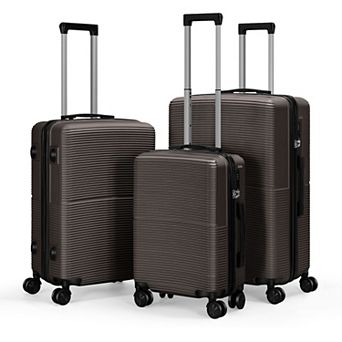 Hikolayae Reclinate 3 pc Hardside Spinner Luggage Set