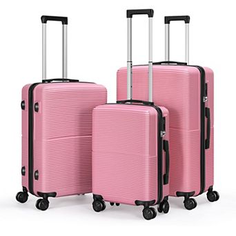 Hikolayae Reclinate 3 pc Hardside Spinner Luggage Set