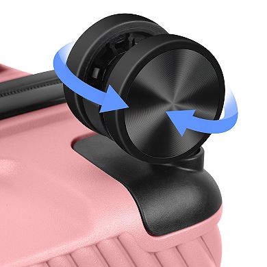 Hikolayae Blooming 2-Piece Hardside Spinner Luggage Set