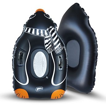 Wham-O Snowboogie Winter Snow Tube, 44" Single Rider Inflatable Animal Sled
