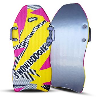 Wham-O Snowboogie Air Thunder 40", Single Rider Snow Sled with Side Handles, Snow Sledding