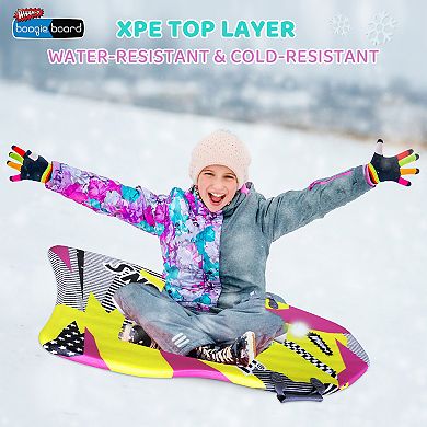 Wham-O Snowboogie Air Thunder 40", Single Rider Snow Sled with Side Handles, Snow Sledding