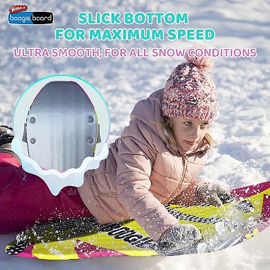 Wham-O Snowboogie Air Thunder 40", Single Rider Snow Sled with Side Handles, Snow Sledding