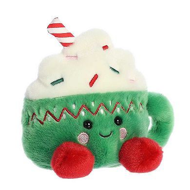 Aurora Mini Green Palm Pals 5" Candace Hot Cocoa Festive Stuffed Animal