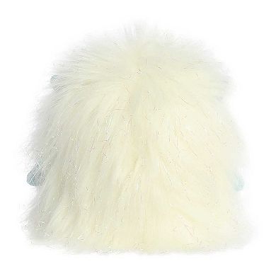 Aurora Small White Holiday 6" Cuddles The Yeti Festive Stuffed Animal