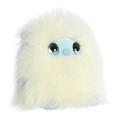 Aurora Small White Holiday 6" Cuddles The Yeti Festive Stuffed Animal