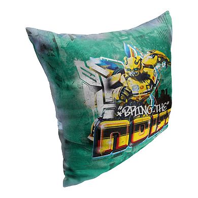 Hasbro Transformers: Rise Of The Beasts Bumblebee In The House Printed Throw Pillow