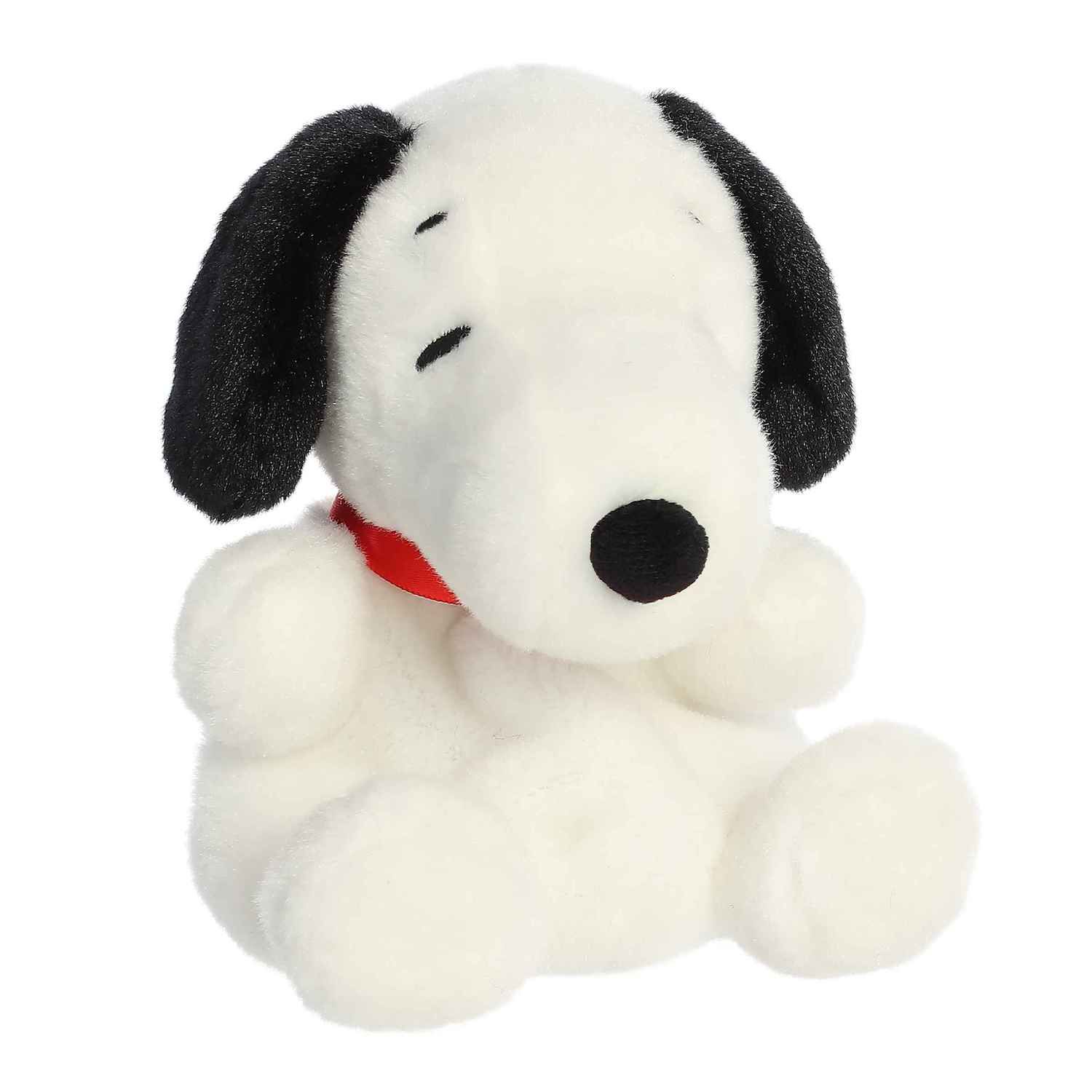 Детские мягкие игрушки Aurora Mini White Peanuts Palm Pals 5" Snoopy Timeless Stuffed Animal