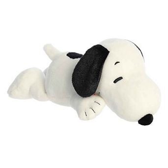 Aurora Medium Laying Peanuts 11.5" Snoopy Timeless Stuffed Animal