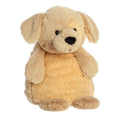 Aurora Large Brown Huggle Pals 12.5" Patient Pupster Cuddly Stuffed Animal