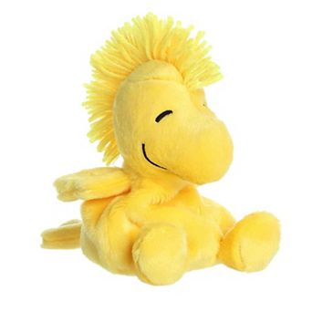 Aurora Mini Yellow Peanuts Palm Pals 5" Woodstock Timeless Stuffed Animal