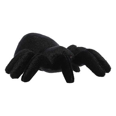 Aurora Small Black Eco Nation Eco Softies 8" Tarantula Stuffed Animal