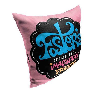 Cartoon Network Foster's Home Foster's Logo Pillow