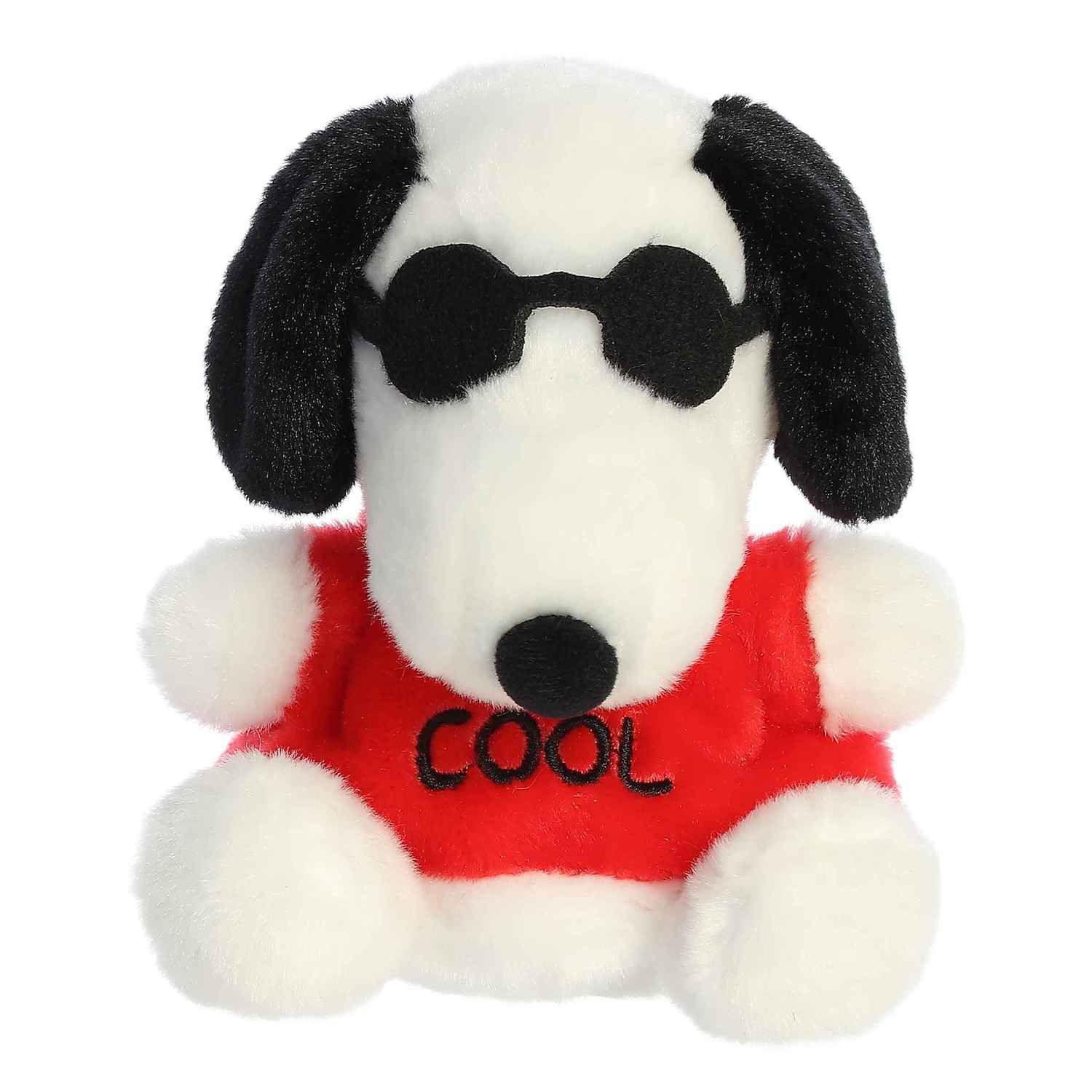 Детская мягкая игрушка Aurora Mini White Peanuts Palm Pals 5" Joe Cool Timeless Stuffed Animal — фото 1