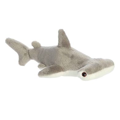 Aurora Small Gray Eco Nation Eco Softies 8" Hammerhead Shark Stuffed Animal