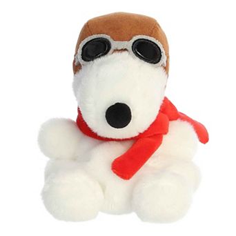 Aurora Mini White Peanuts Palm Pals 5" Flying Ace Timeless Stuffed Animal