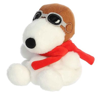 Aurora Mini White Peanuts Palm Pals 5" Flying Ace Timeless Stuffed Animal