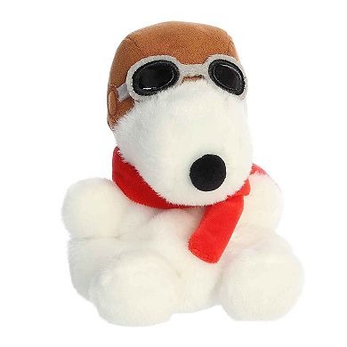 Aurora Mini White Peanuts Palm Pals 5" Flying Ace Timeless Stuffed Animal