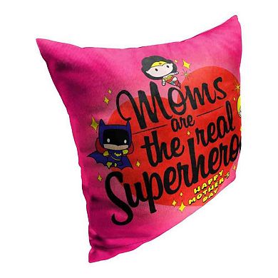 Warner Bros. Dc Moms Are The Real Supers Pillow