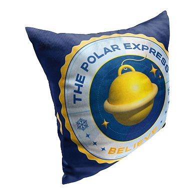 Warner Bros. Polar Express Believe Printed Throw Pillow