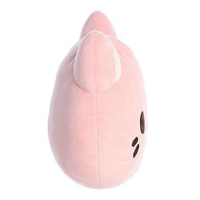 Aurora Medium Strawberry Tasty Peach 10" Meowchi Face Plush Enchanting Stuffed Animal