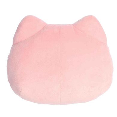 Aurora Medium Strawberry Tasty Peach 10" Meowchi Face Plush Enchanting Stuffed Animal
