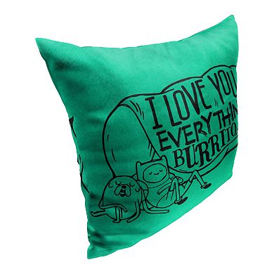 Warner Bros. Adventure Time Flame Princess Printed Throw Pillow