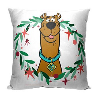 Warner Bros. Scooby Doo Festive Scooby Printed Throw Pillow