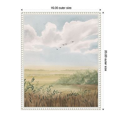 Clear Day Meadow II by Grace Popp Framed Canvas Wall Art Print