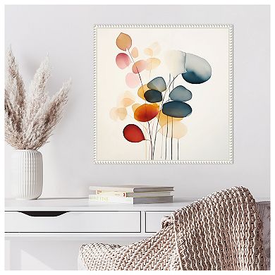 Fluid Floral Artistry II by Irena Orlov Framed Canvas Wall Art Print