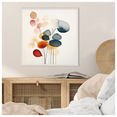 Fluid Floral Artistry II by Irena Orlov Framed Canvas Wall Art Print