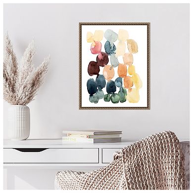 Desert Stones I by Grace Popp Framed Canvas Wall Art Print