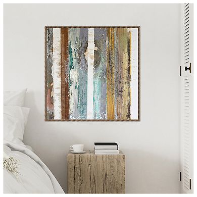Textured Grain IV by Erin McGee Ferrell Framed Canvas Wall Art Print