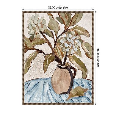Muted Bouquet Canvas Art Print by Urban Road Framed Canvas Wall Art Print