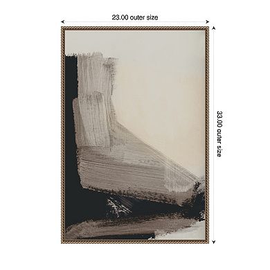 Mellow No 2 by Dan Hobday Framed Canvas Wall Art Print