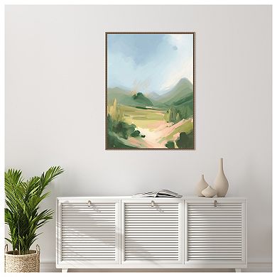 Whispers in the Wind I by Andrea Haase Framed Canvas Wall Art Print