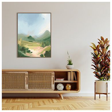 Whispers in the Wind I by Andrea Haase Framed Canvas Wall Art Print