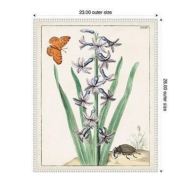 Dutch Florals I Framed Canvas Wall Art Print