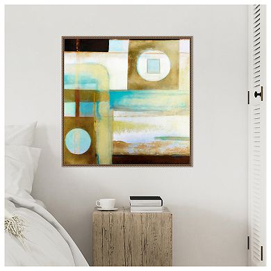 Artistic Mechanism II by Alonzo Saunders Framed Canvas Wall Art Print