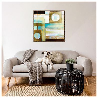 Artistic Mechanism II by Alonzo Saunders Framed Canvas Wall Art Print