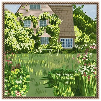 They Find a Way II by Melissa W Framed Canvas Wall Art Print