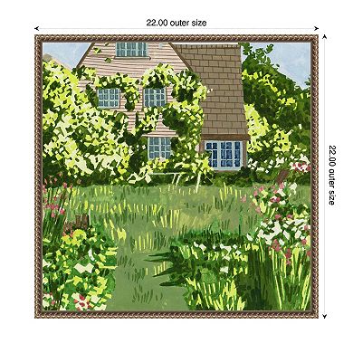 They Find a Way II by Melissa W Framed Canvas Wall Art Print