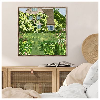 They Find a Way II by Melissa W Framed Canvas Wall Art Print