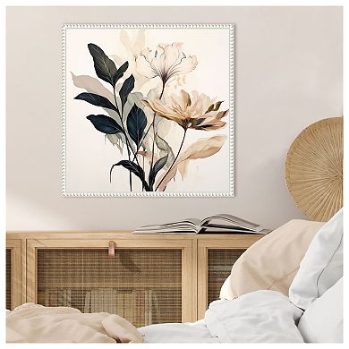 Whimsical Blossoms II by Lazar studio Framed Canvas Wall Art Print